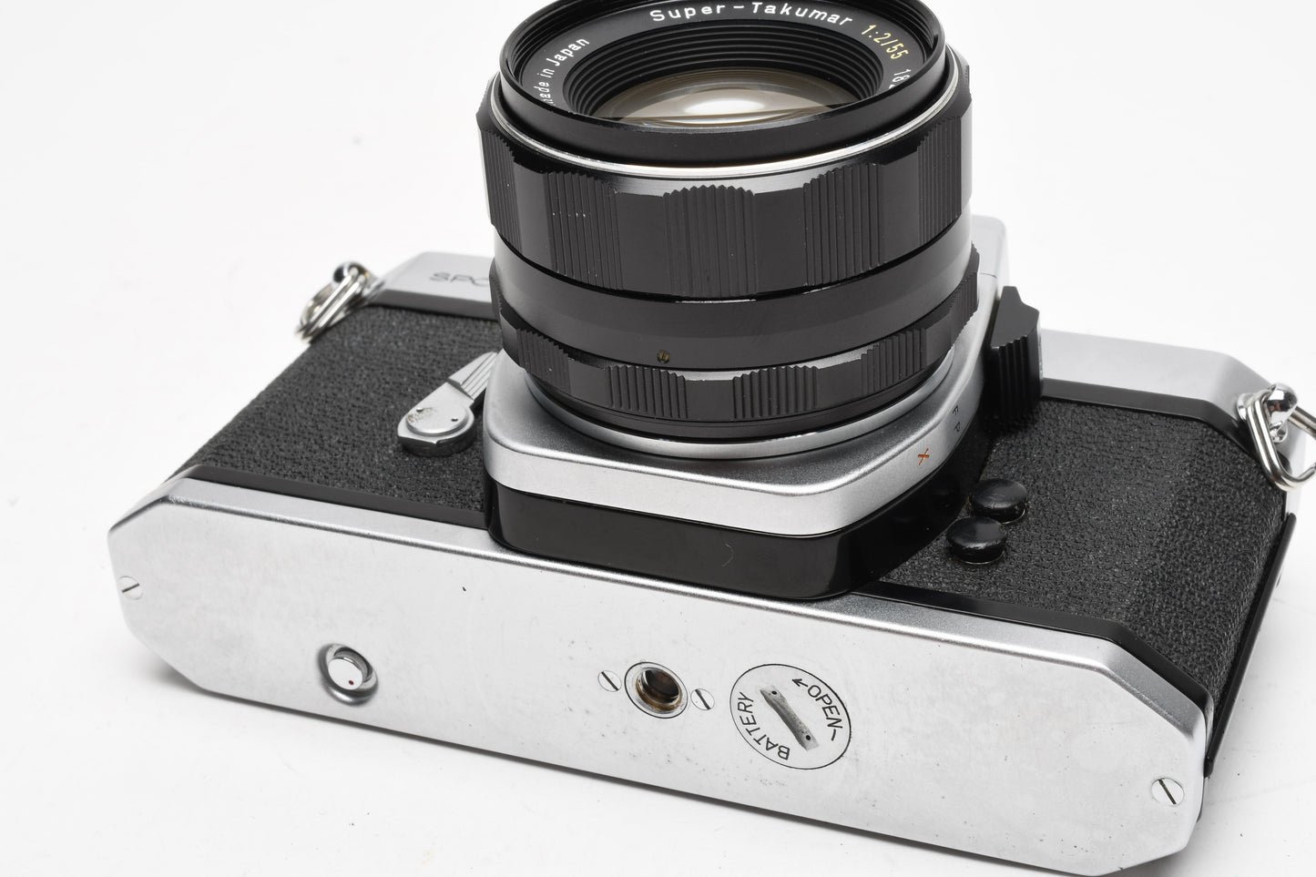 Pentax Spotmatic SP 35mm SLR w/55mm f2 Super Takumar, Tested, great