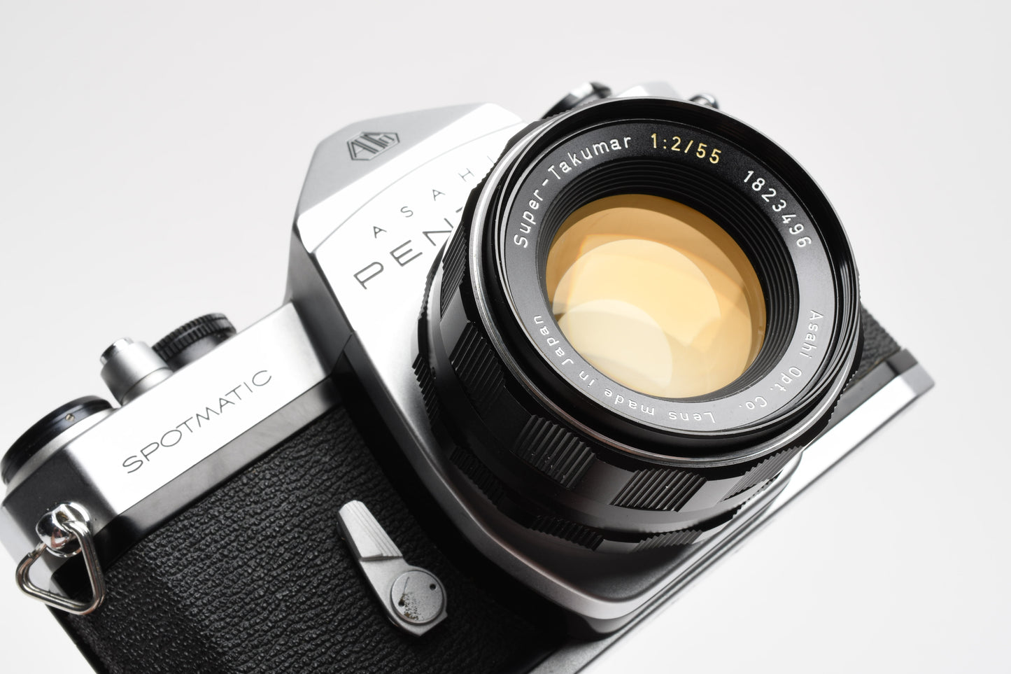Pentax Spotmatic SP 35mm SLR w/55mm f2 Super Takumar, Tested, great