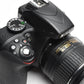 Nikon D3300 DSLR w/18-55mm zoom, 2X Batts, filters, Case, Only 2616 Acts!