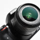 Nikon D3300 DSLR w/18-55mm zoom, 2X Batts, filters, Case, Only 2616 Acts!