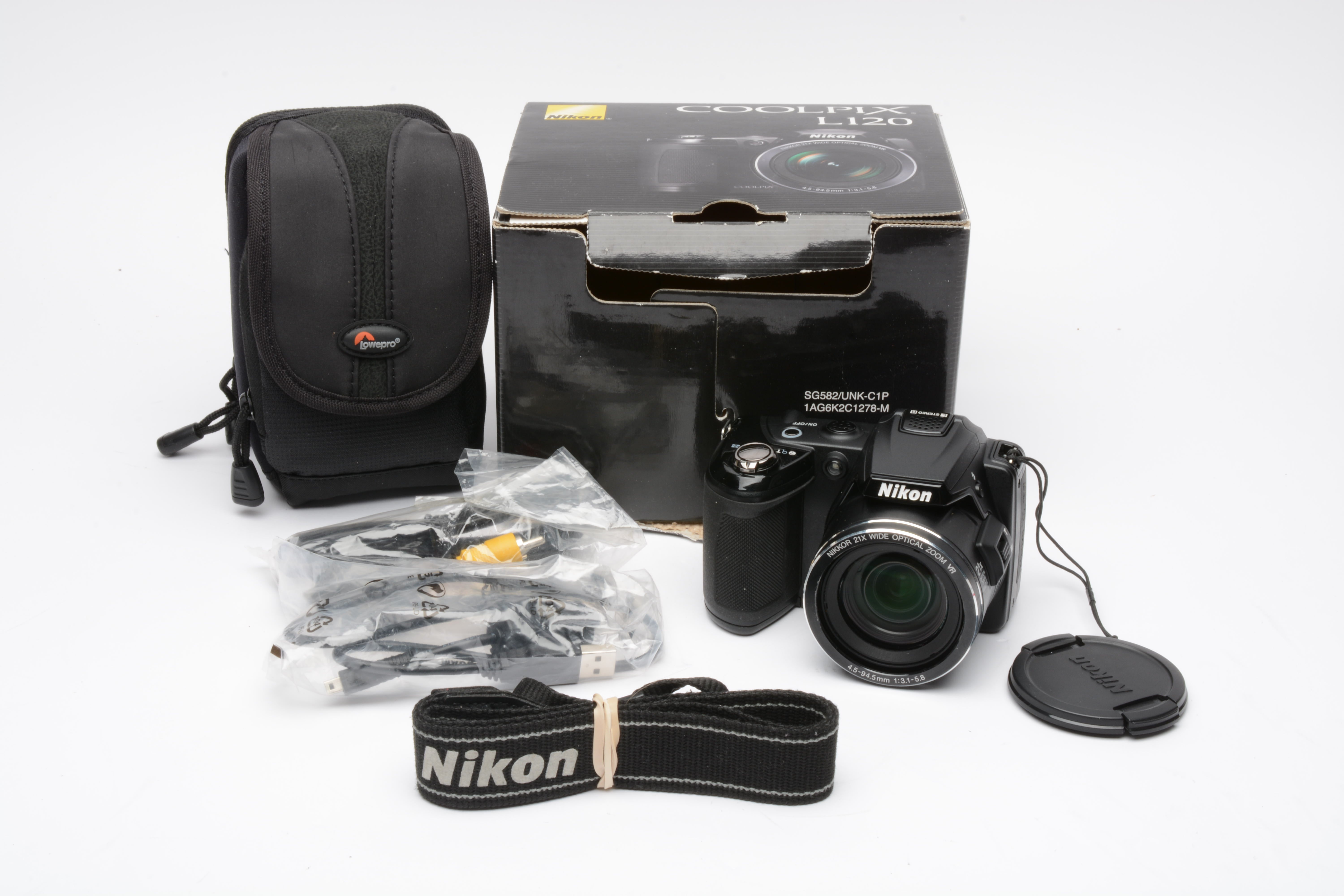 Nikon Coolpix factory L120 digital camera