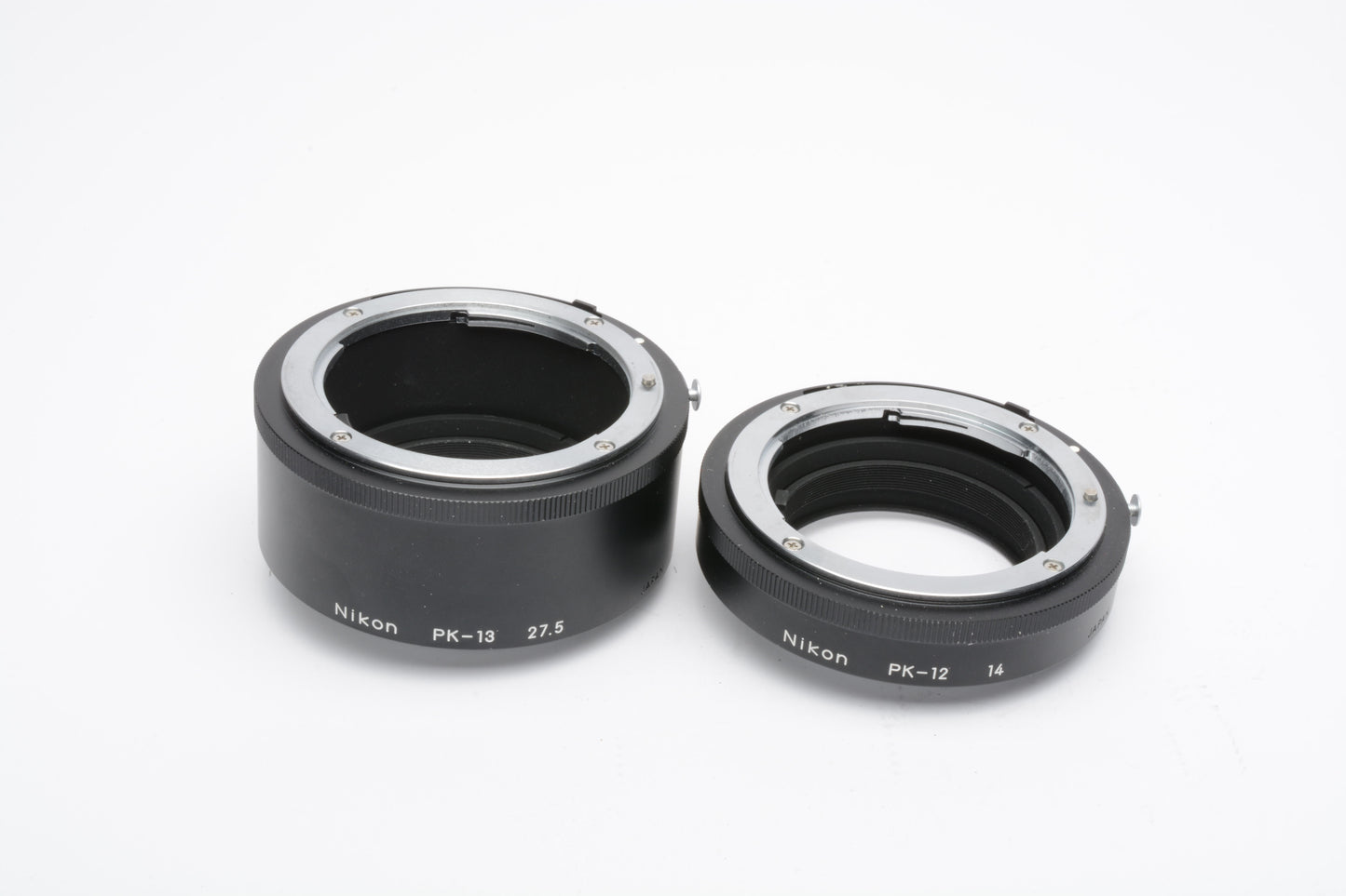 Nikon PK-12 & PK-13 Extension tube set, w/caps