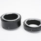 Nikon PK-12 & PK-13 Extension tube set, w/caps