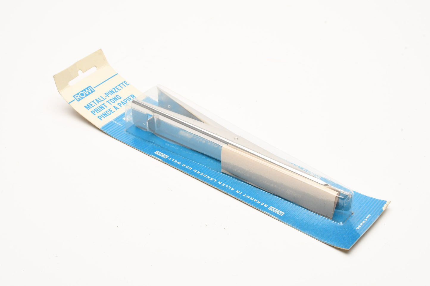 Rowi Aluminum darkroom print tong - New (Made in Germany)