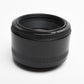 Canon EF 50mm f1.8 II prime lens, caps, Clean, + UV filter, Nice