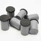 7X Plastic Gray/Black lid Kodak 35mm plastic film canisters, Clean