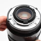 Nikon AF 60mm f2.8D Micro Nikkor lens, caps, Very sharp! Clean