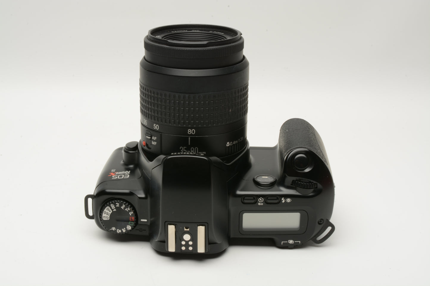 Canon EOS Rebel XS QD 35mm SLR w/EF 35-80mm F4-5.6 III, UV, Case, Tested