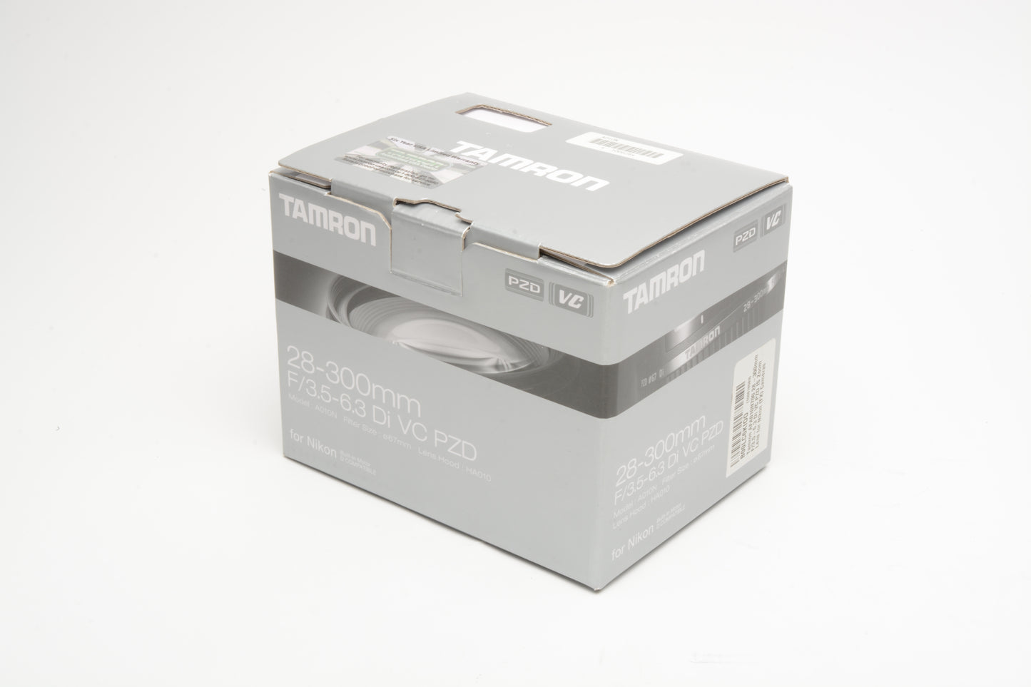 Tamron AF 28-300mm f3.5-6.3 Di VC PZD for Nikon, Mint- Boxed, USA, w/Hood