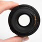 Canon EF 50mm f1.8 II prime lens, caps, Clean, + UV filter, Nice