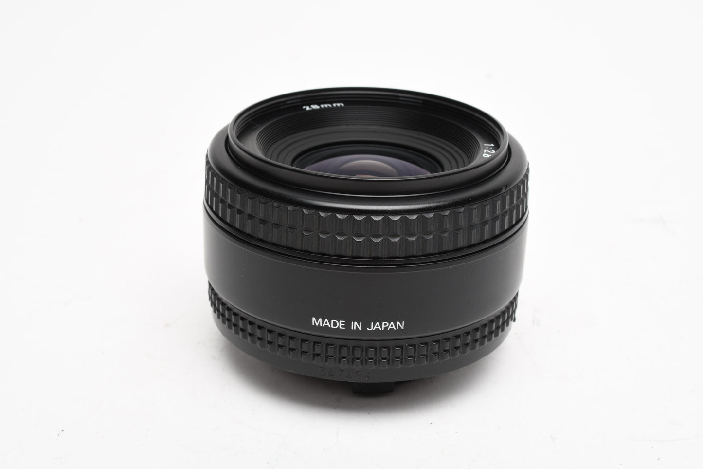 Nikon AF Nikkor 28mm f2.8 wide lens, caps nice & clean!