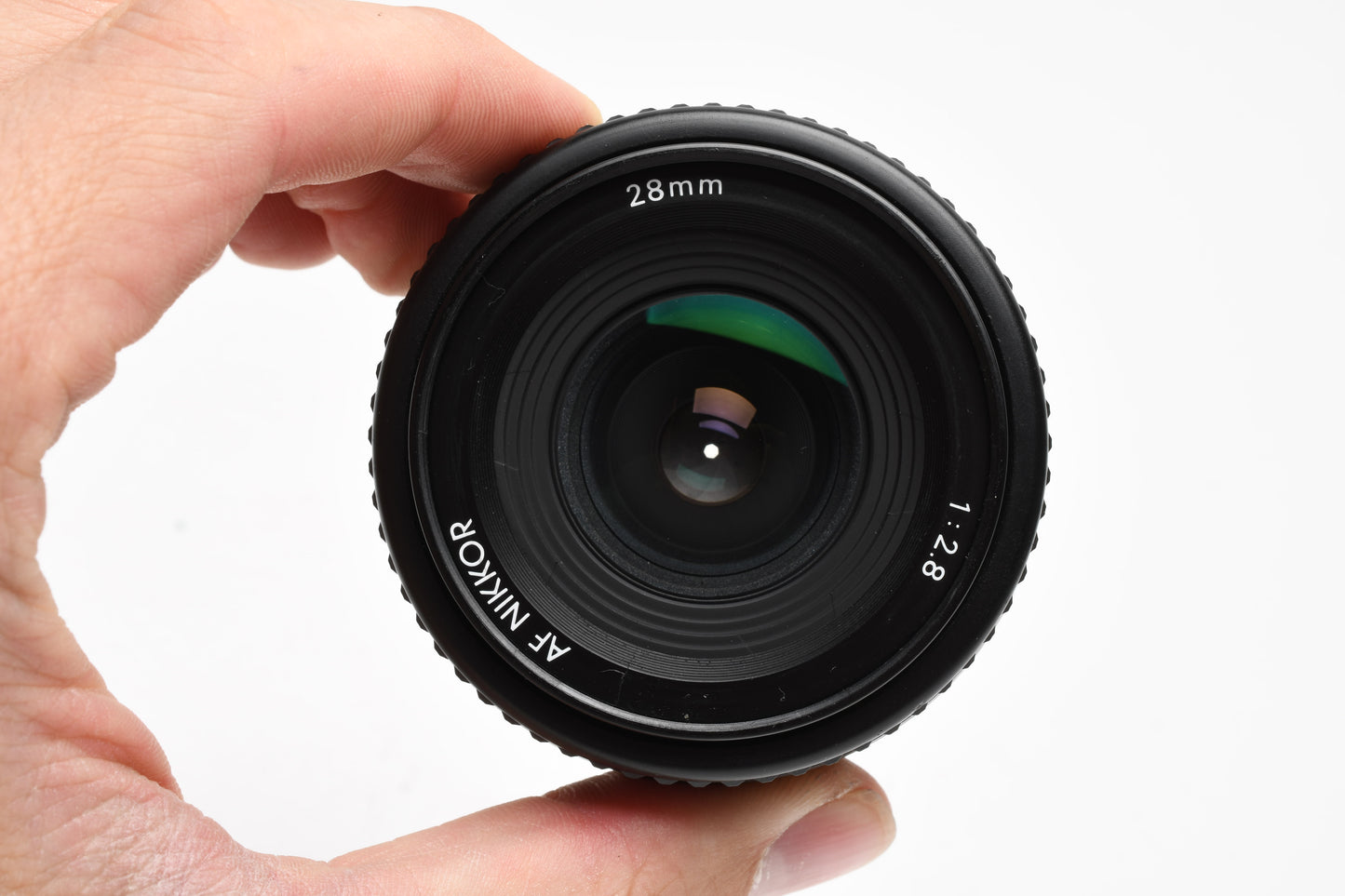 Nikon AF Nikkor 28mm f2.8 wide lens, caps nice & clean!