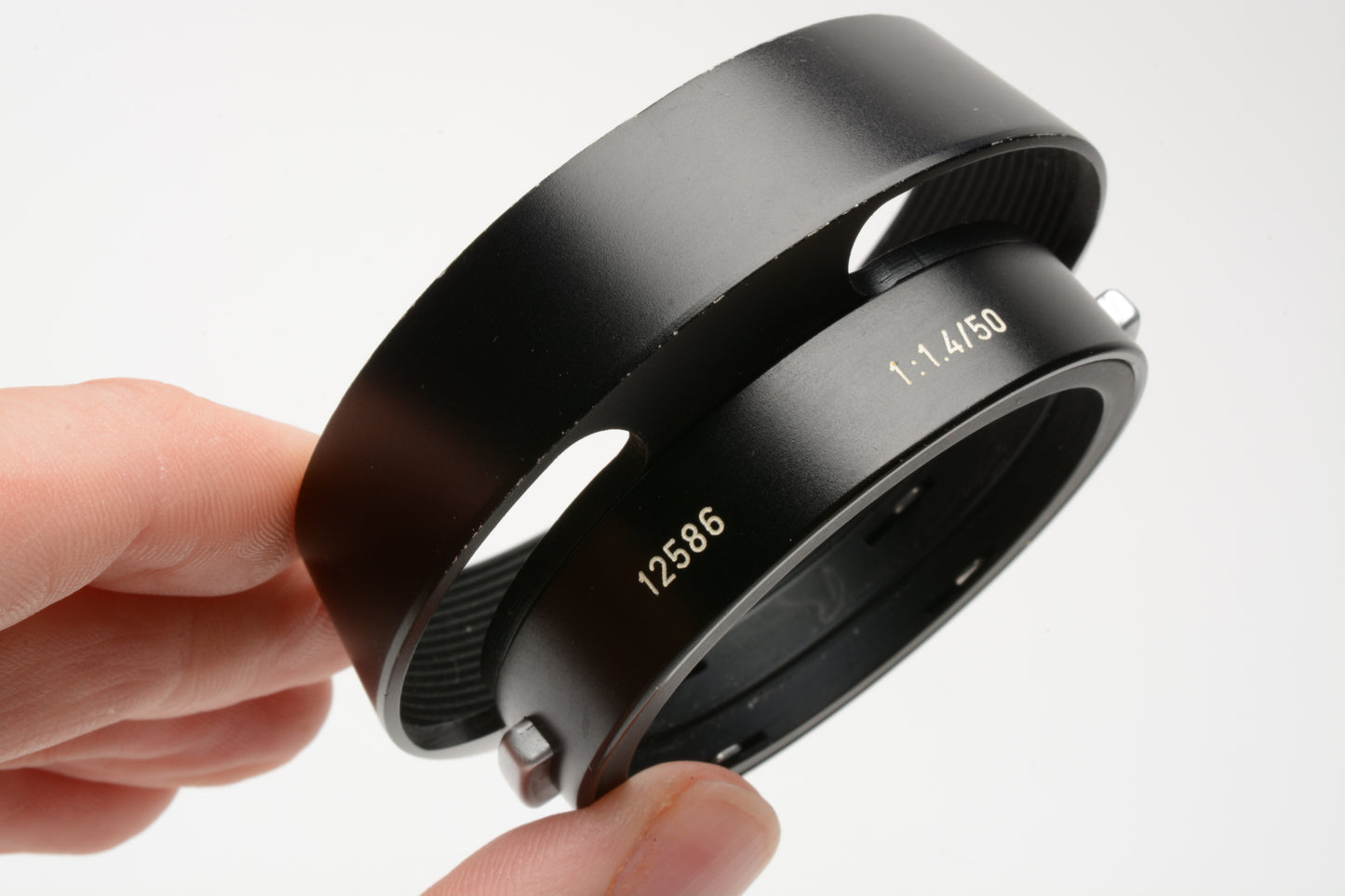 Leica 12586 Lens Hood for Leitz 50mm f1.4 Lenses, Clean