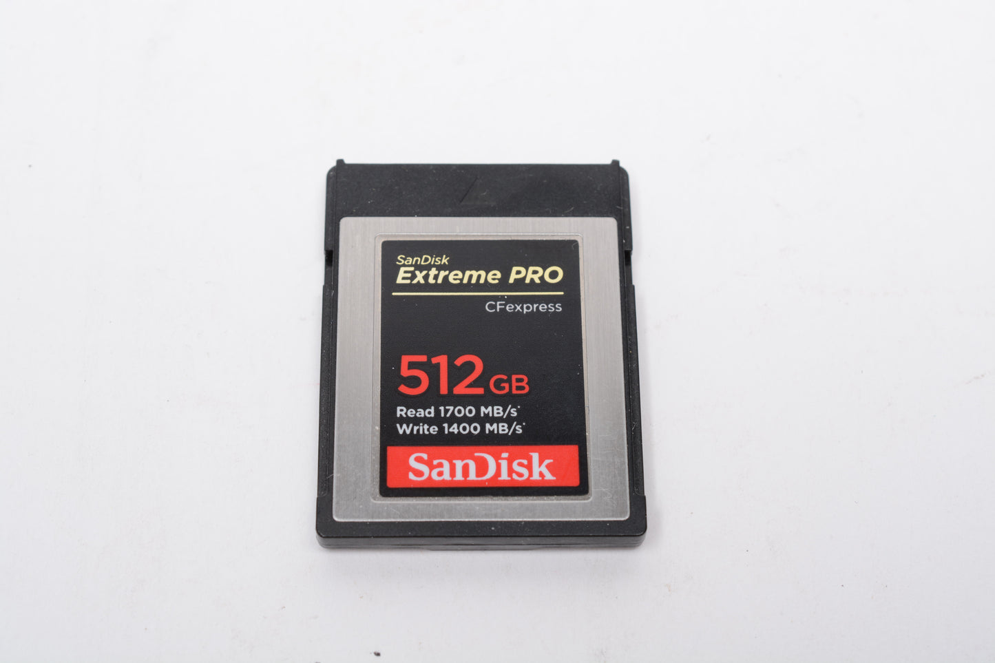SanDisk 512GB Extreme PRO CFexpress Type B Memory Card, Formatted