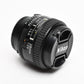 Nikon AF Nikkor 28mm f2.8 wide lens, caps nice & clean!
