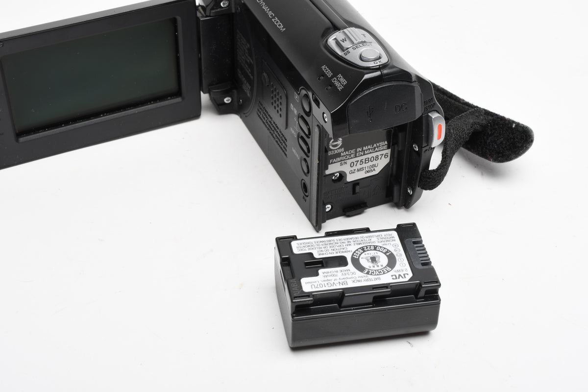 JVC Everio GZ-MS110 Digital Video Camcorder 40x Optical Zoom, Great!