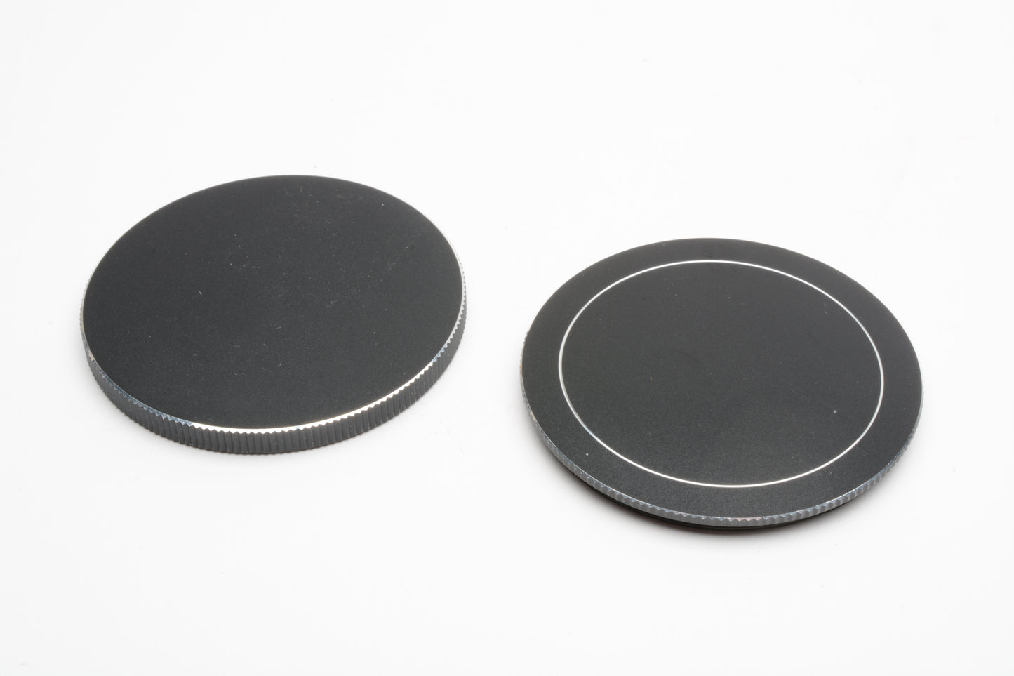 52mm metal filter stack stacker top and bottom pieces, clean