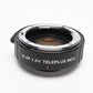 Kenko MC4 Teleplus 1.4X AF Teleconverter for Nikon, Caps + Pouch, Great!