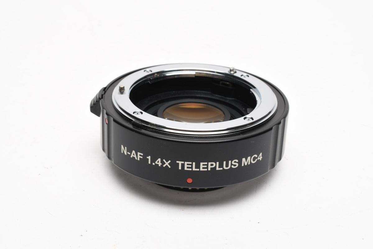 Kenko MC4 Teleplus 1.4X AF Teleconverter for Nikon, Caps + Pouch, Great!