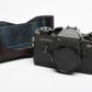 Leica Leicaflex SL Black Body, 1/2 case, Gorgeous condition, Great!
