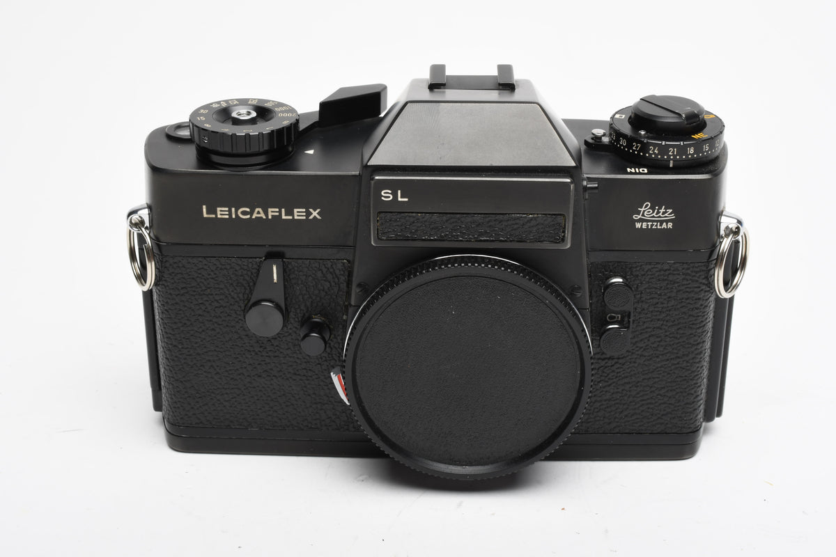 Leica Leicaflex SL Black Body, 1/2 case, Gorgeous condition, Great!