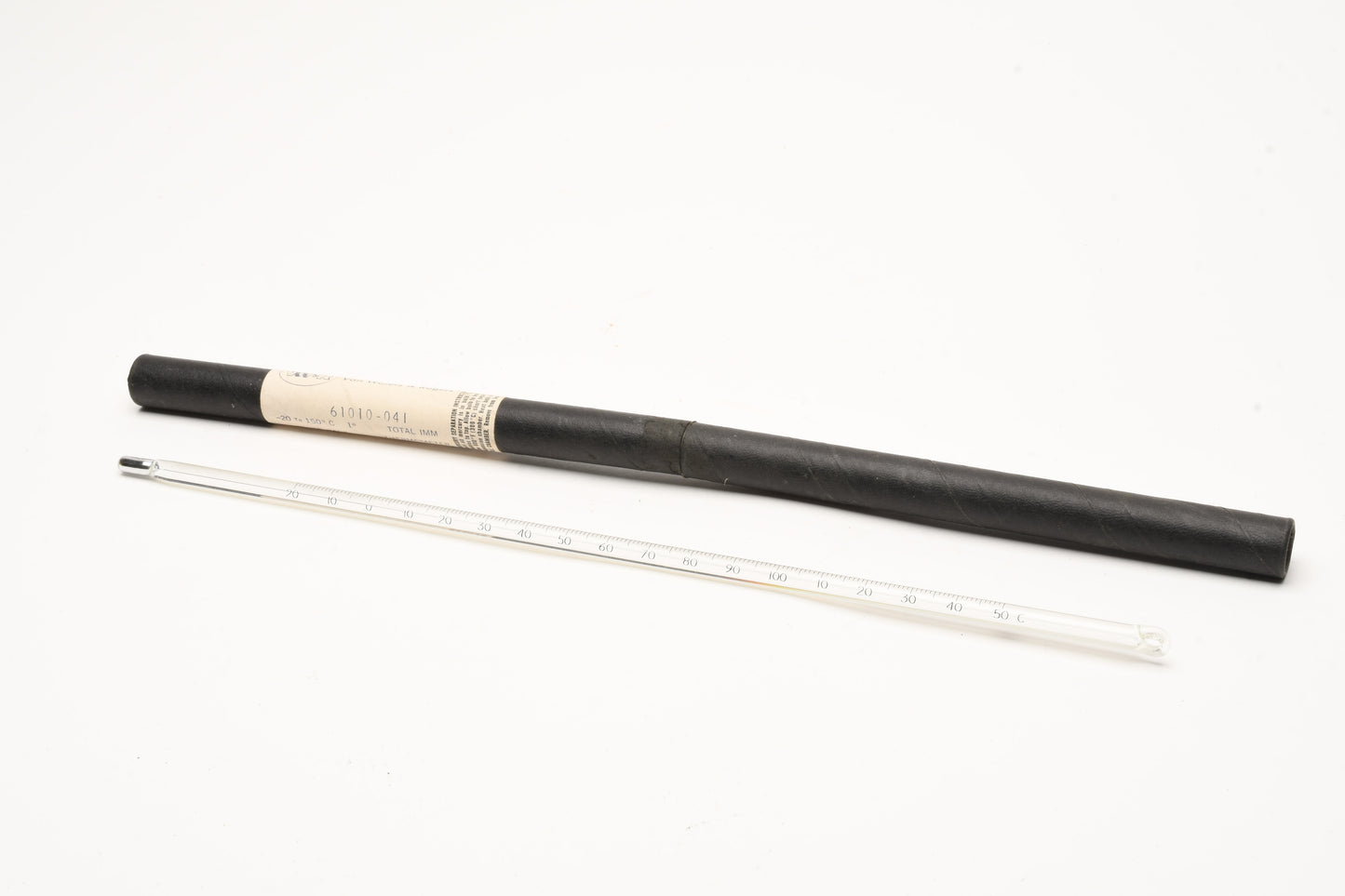 VWR Lab thermometer -20 - 150 degrees C thermometer ~12"