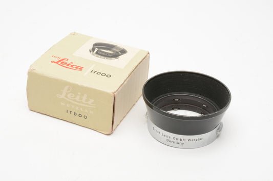 Leica ITDOO Metal Lens Hood for 3.5cm Summaron, 5cm Summicron, Boxed