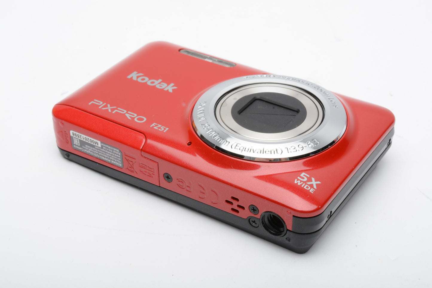 Kodak PixPro FZ51 16.2MP Digital Point&Shoot camera, Boxed, Mint