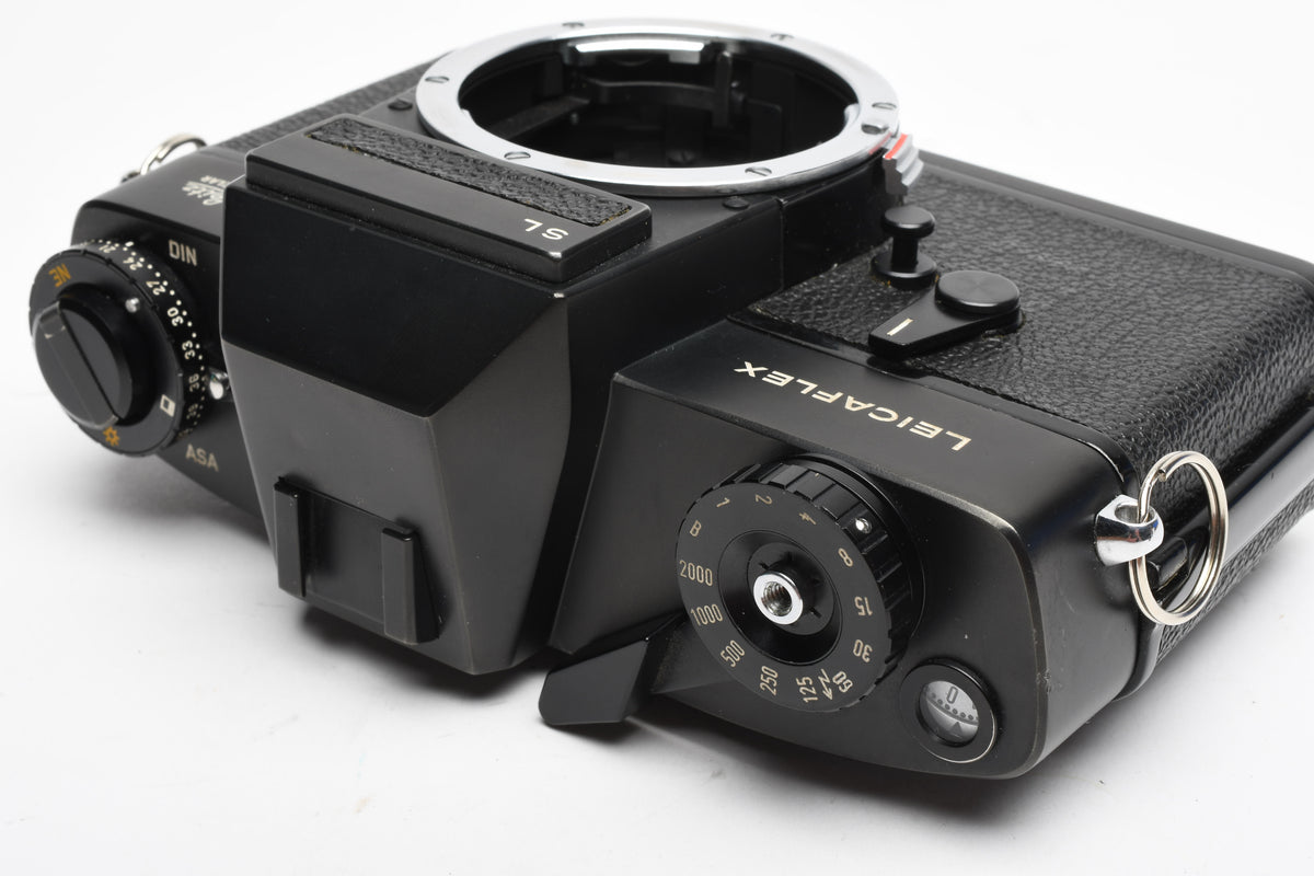 Leica Leicaflex SL Black Body, 1/2 case, Gorgeous condition, Great!