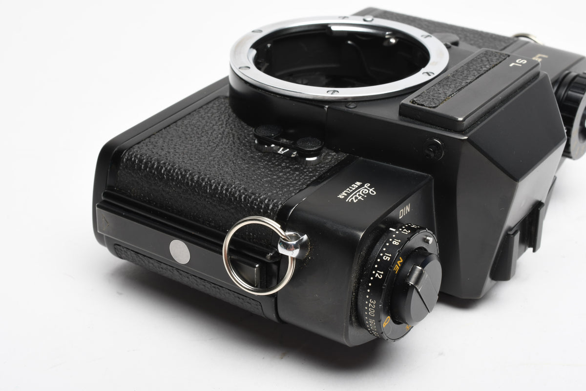 Leica Leicaflex SL Black Body, 1/2 case, Gorgeous condition, Great!