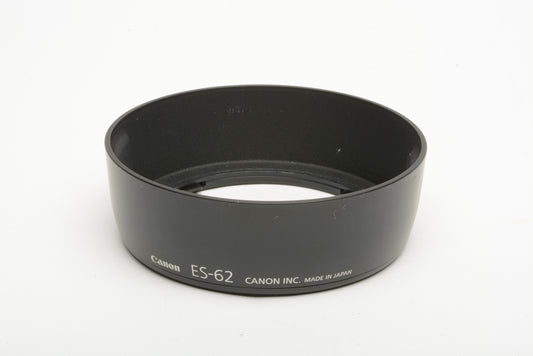 Canon Genuine ES-62 lens hood fro 50mm f1.8 II lens, clean