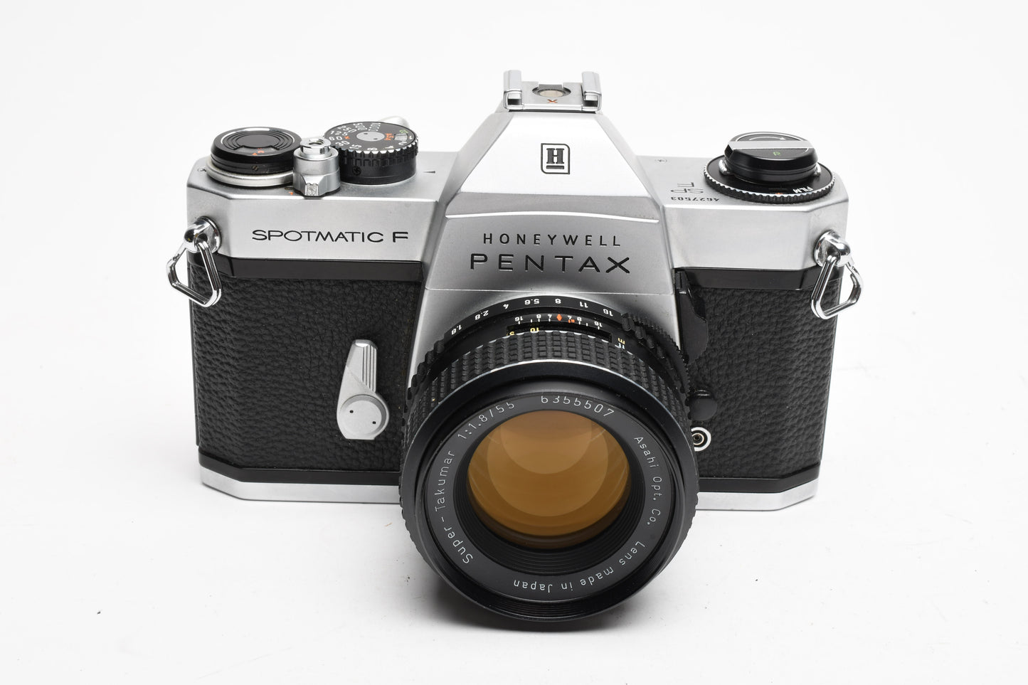 Pentax Spotmatic SP F 35mm SLR w/55mm f1.8 Super Takumar, Tested, great