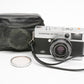 Olympus 35 EC (Chrome) 35mm Rangefinder w/42mm 2.8 lens, case, New Seals