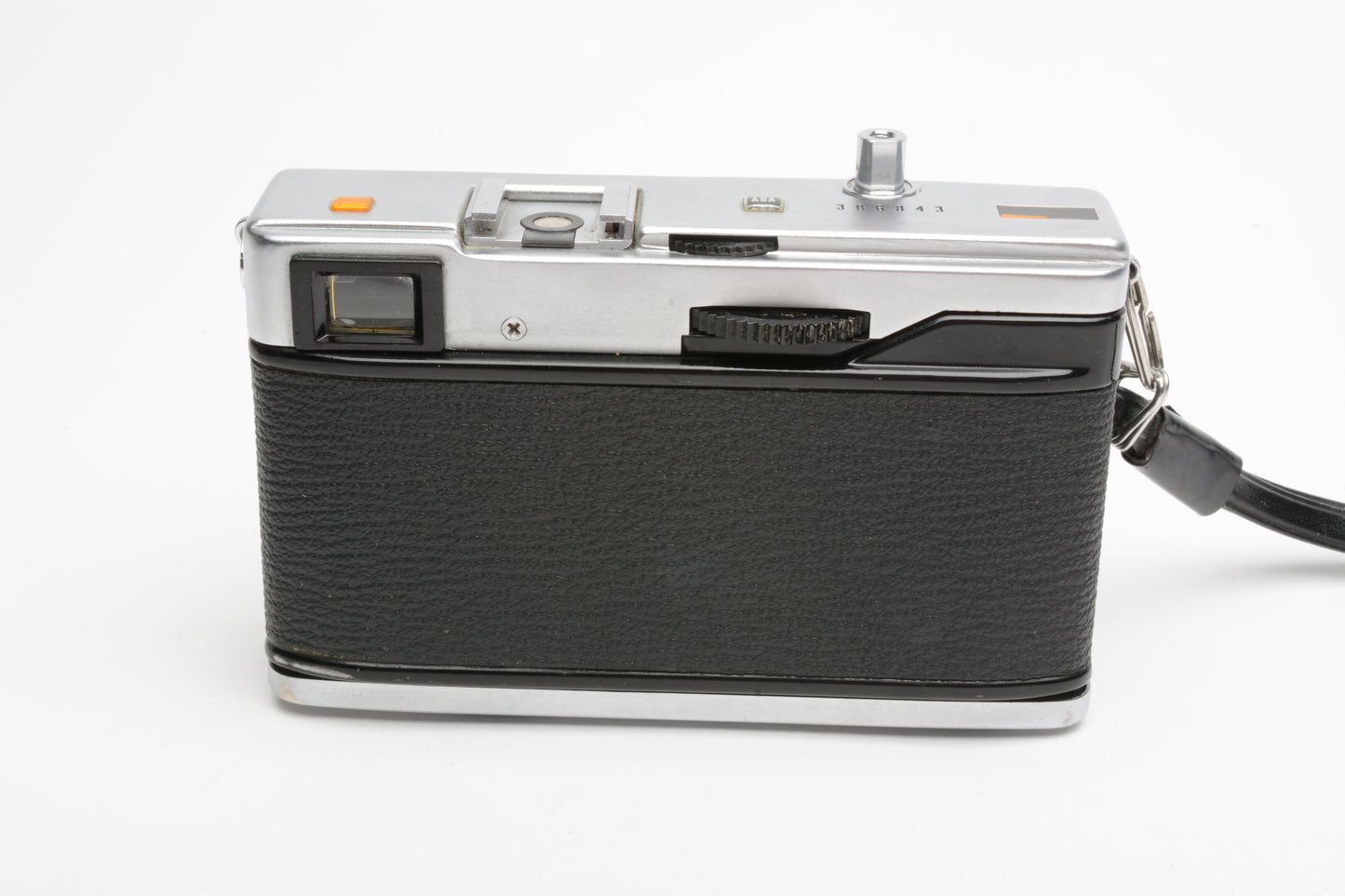 Olympus 35 EC (Chrome) 35mm Rangefinder w/42mm 2.8 lens, case, New Seals