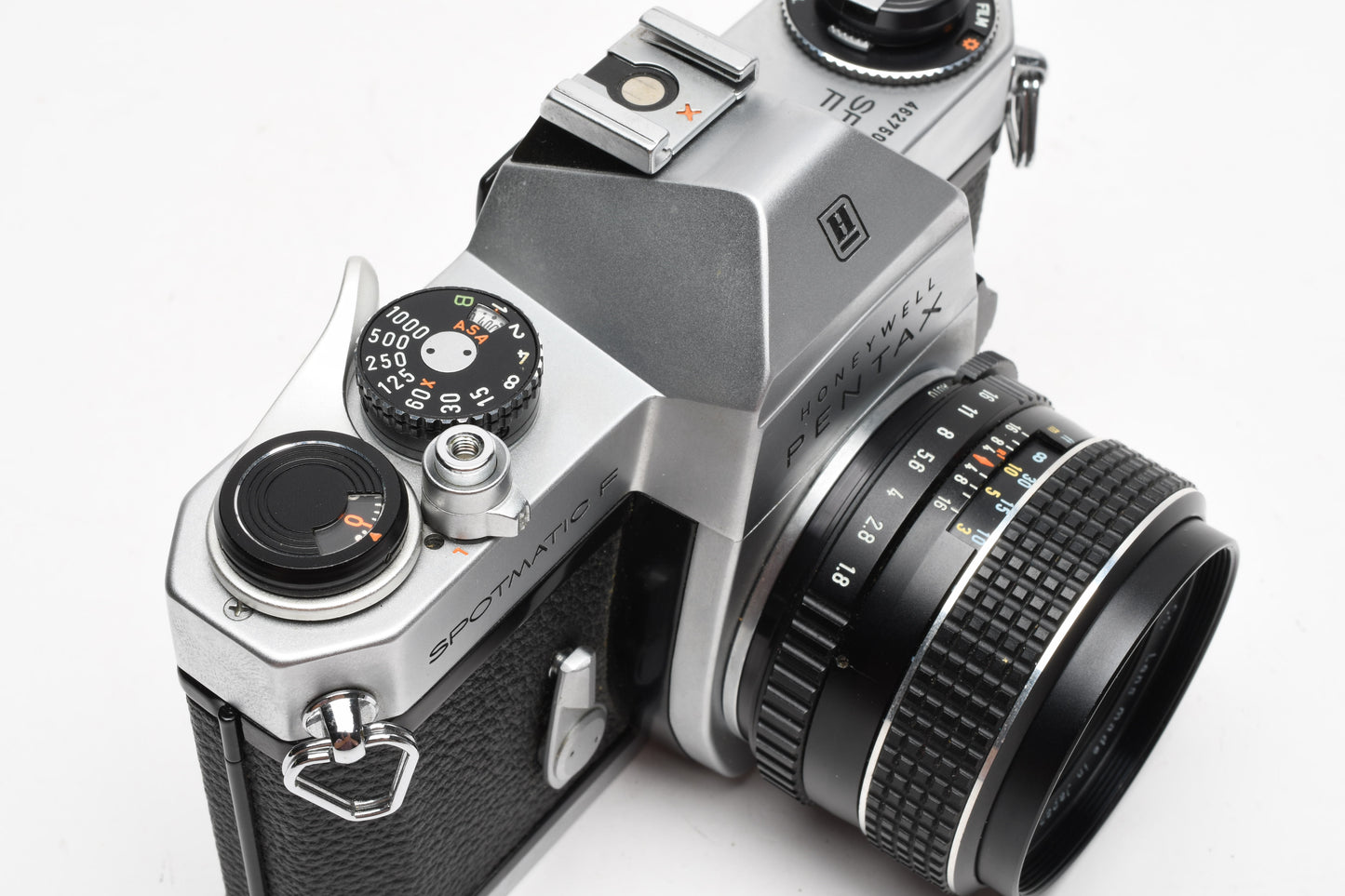 Pentax Spotmatic SP F 35mm SLR w/55mm f1.8 Super Takumar, Tested, great