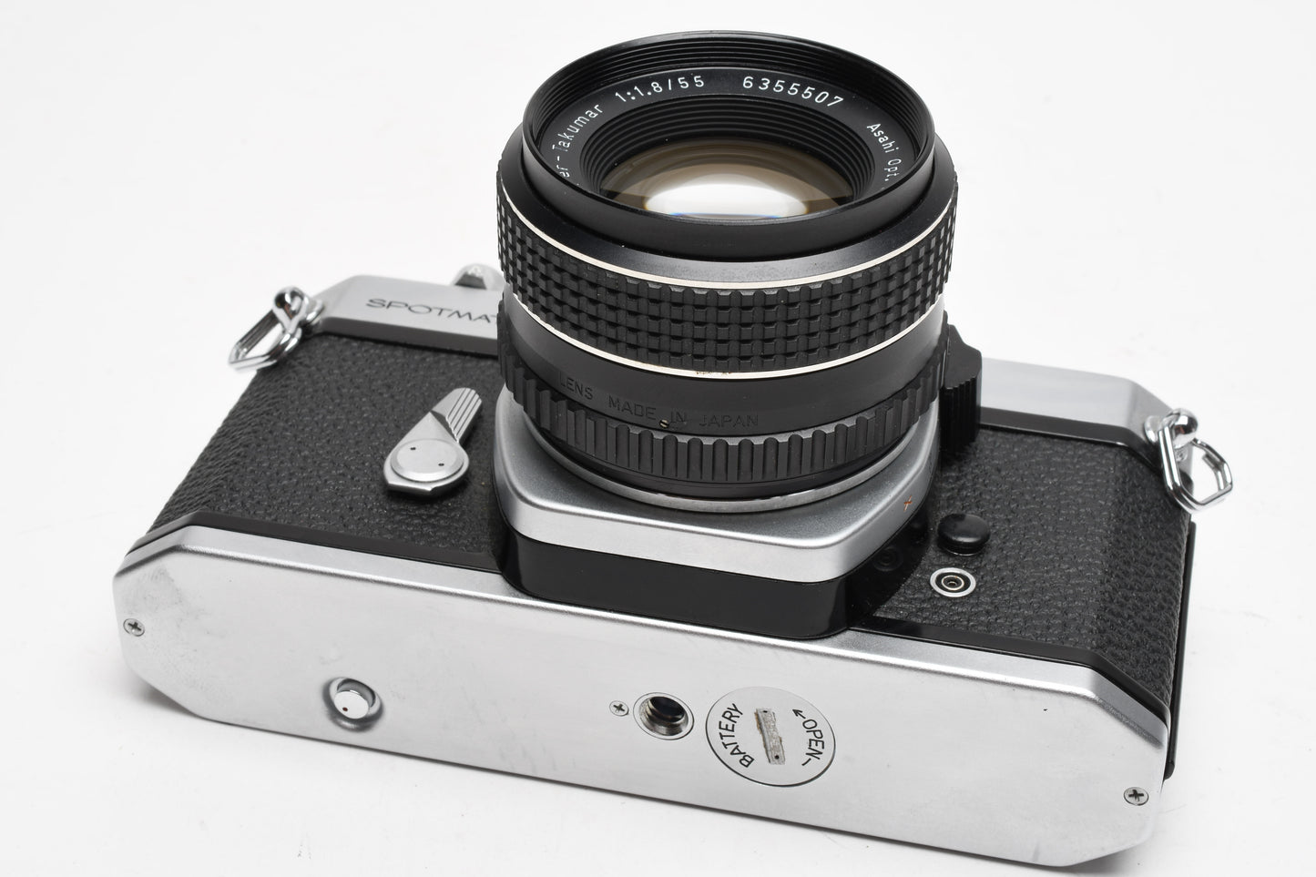 Pentax Spotmatic SP F 35mm SLR w/55mm f1.8 Super Takumar, Tested, great