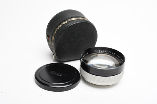 Elmo Tele Converter TC15A X1.5 52mm Diameter, Case+cap, Nice chunk of glass!
