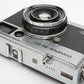 Olympus 35 EC (Chrome) 35mm Rangefinder w/42mm 2.8 lens, case, New Seals
