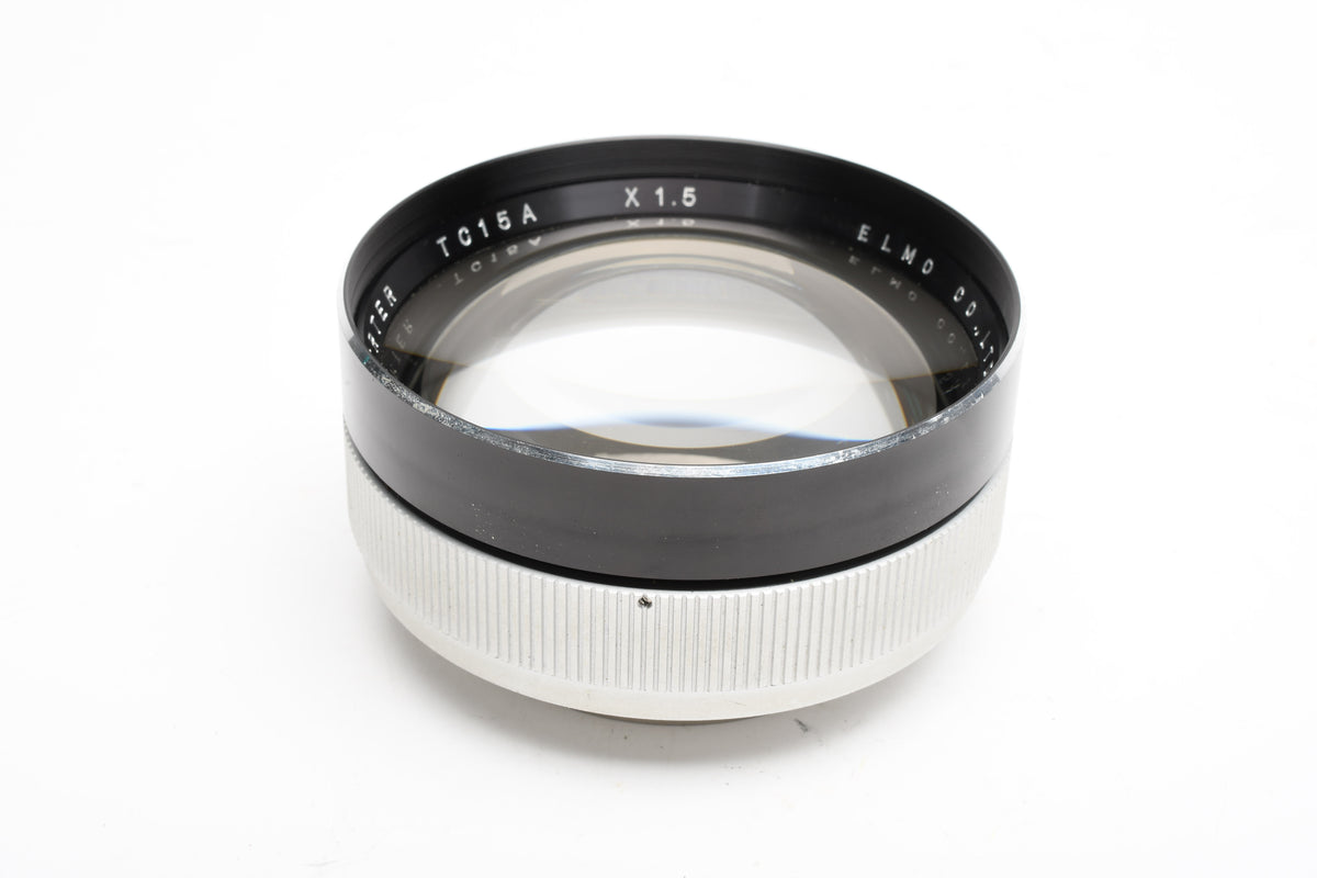 Elmo Tele Converter TC15A X1.5 52mm Diameter, Case+cap, Nice chunk of glass!