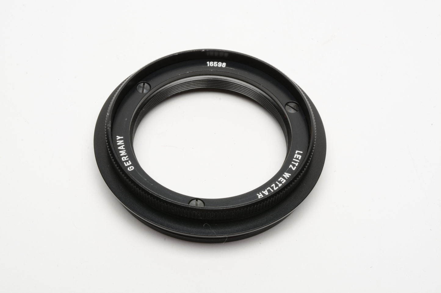 Leica Leitz 16598 U00ZK Bellows Adapter Ring for Leica Summicron 90mm, Clean