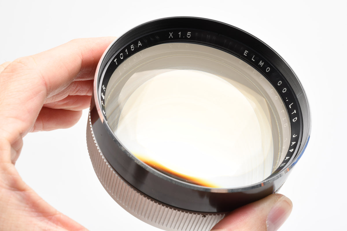 Elmo Tele Converter TC15A X1.5 52mm Diameter, Case+cap, Nice chunk of glass!