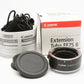 Canon EF25 II Extension tube, Mint in box, barely used