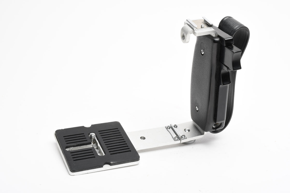Soligor medium format camera folding flash bracket - Nice