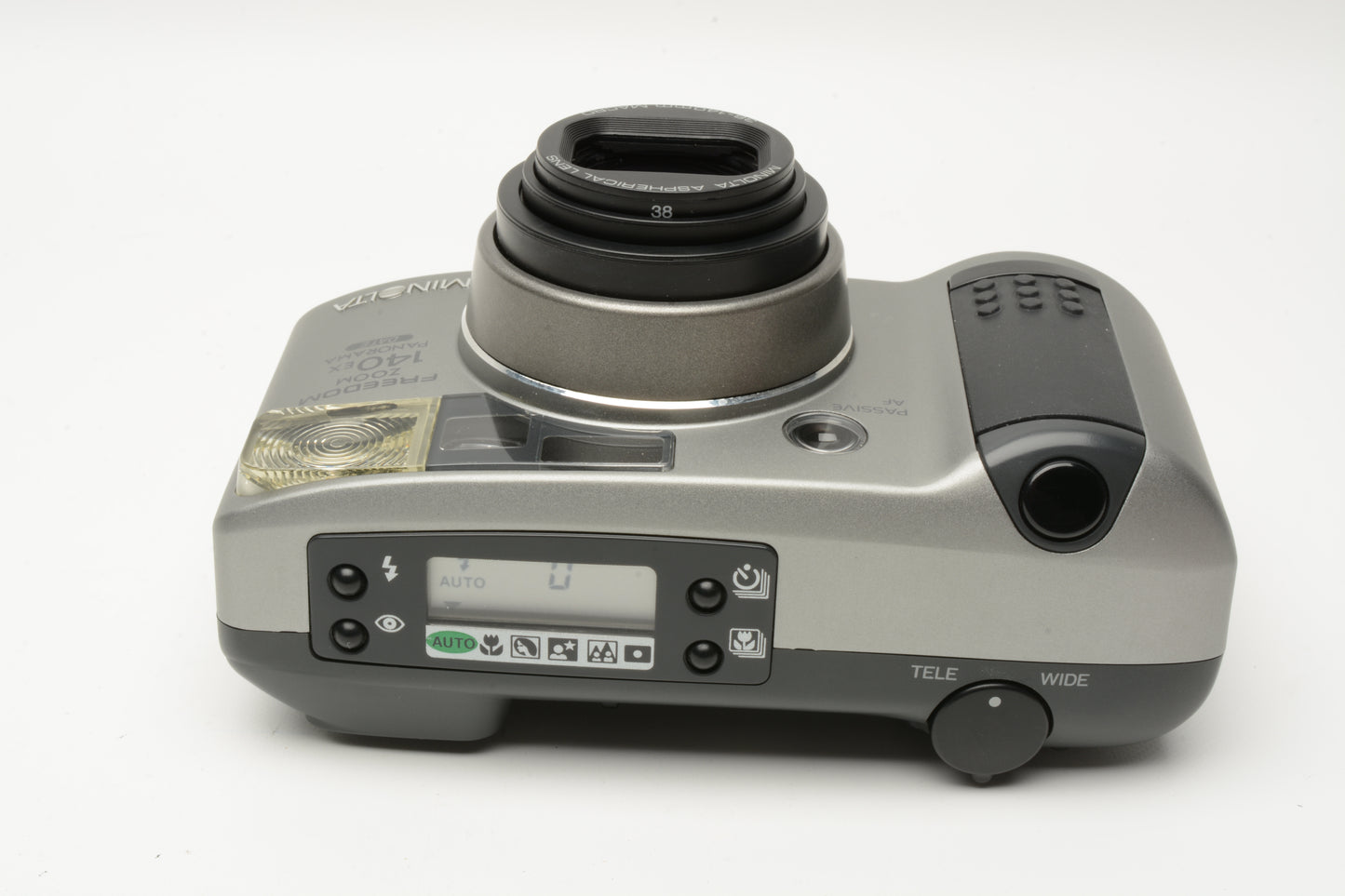 Minolta Freedom Zoom 140EX QD Pano 35mm Point&Shoot w/38-140mm zoom, Tested