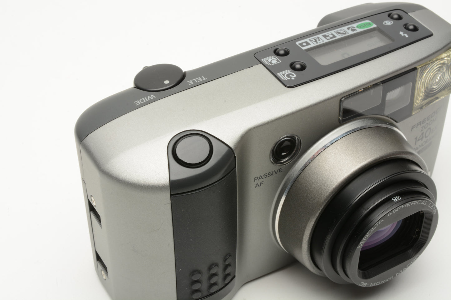 Minolta Freedom Zoom 140EX QD Pano 35mm Point&Shoot w/38-140mm zoom, Tested