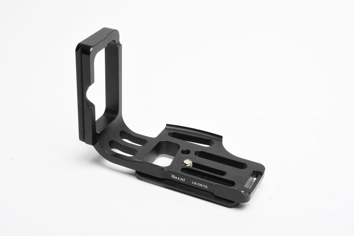 Xiletu LB-D810L L Bracket w/ 1/4" Screw Arca Standard for Nikon D800, D800E, D810