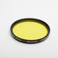 Nikon 52mm Y48 yellow filter in jewel case, Clean