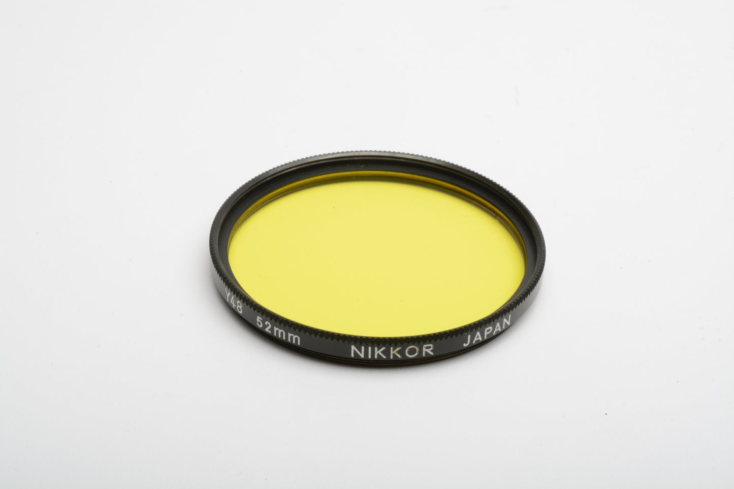 Nikon 52mm Y48 yellow filter in jewel case, Clean