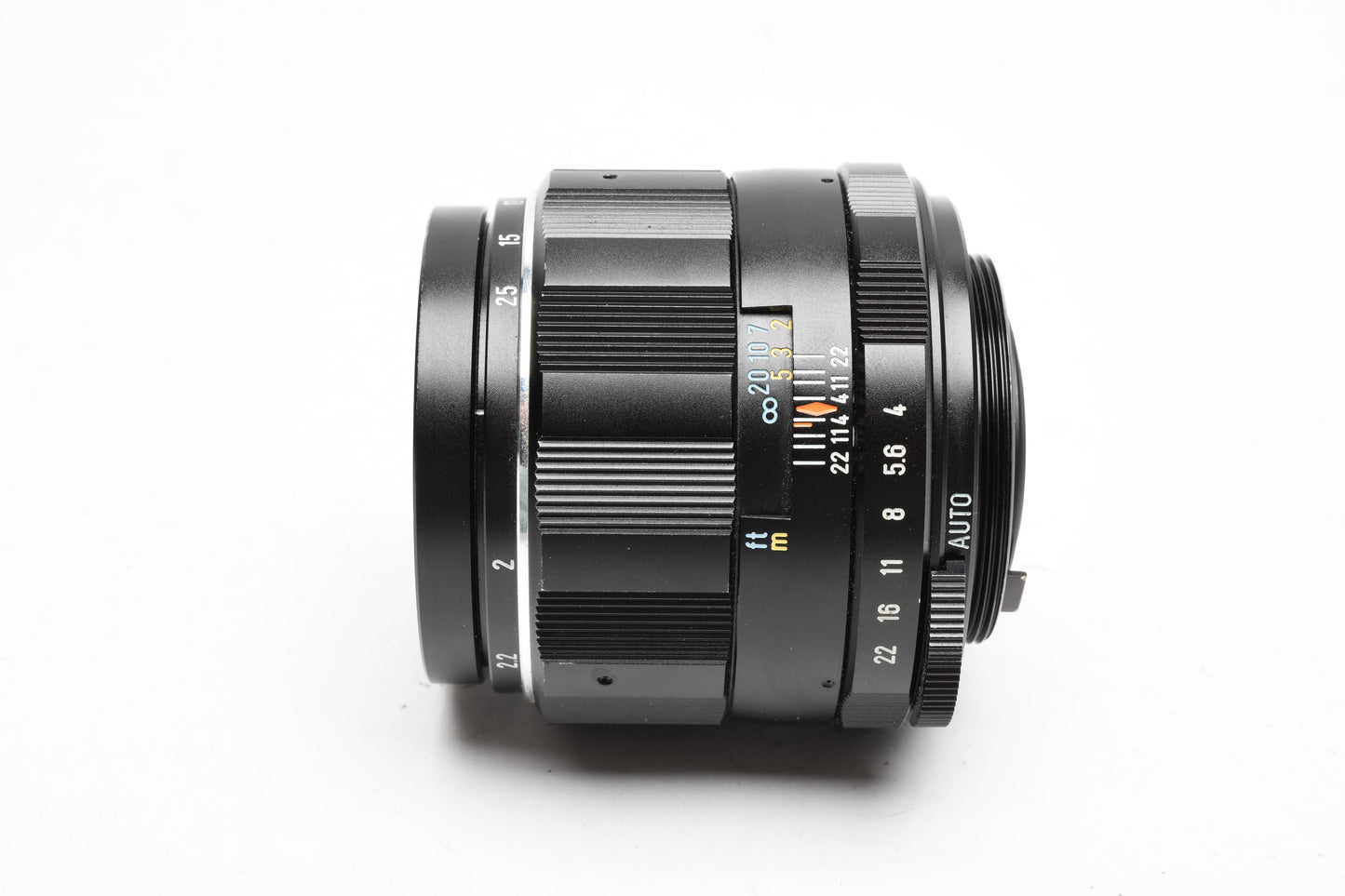 Pentax Super MC Takumar 50mm f4 Macro M42 mount lens, caps, case, Sky, Mint-