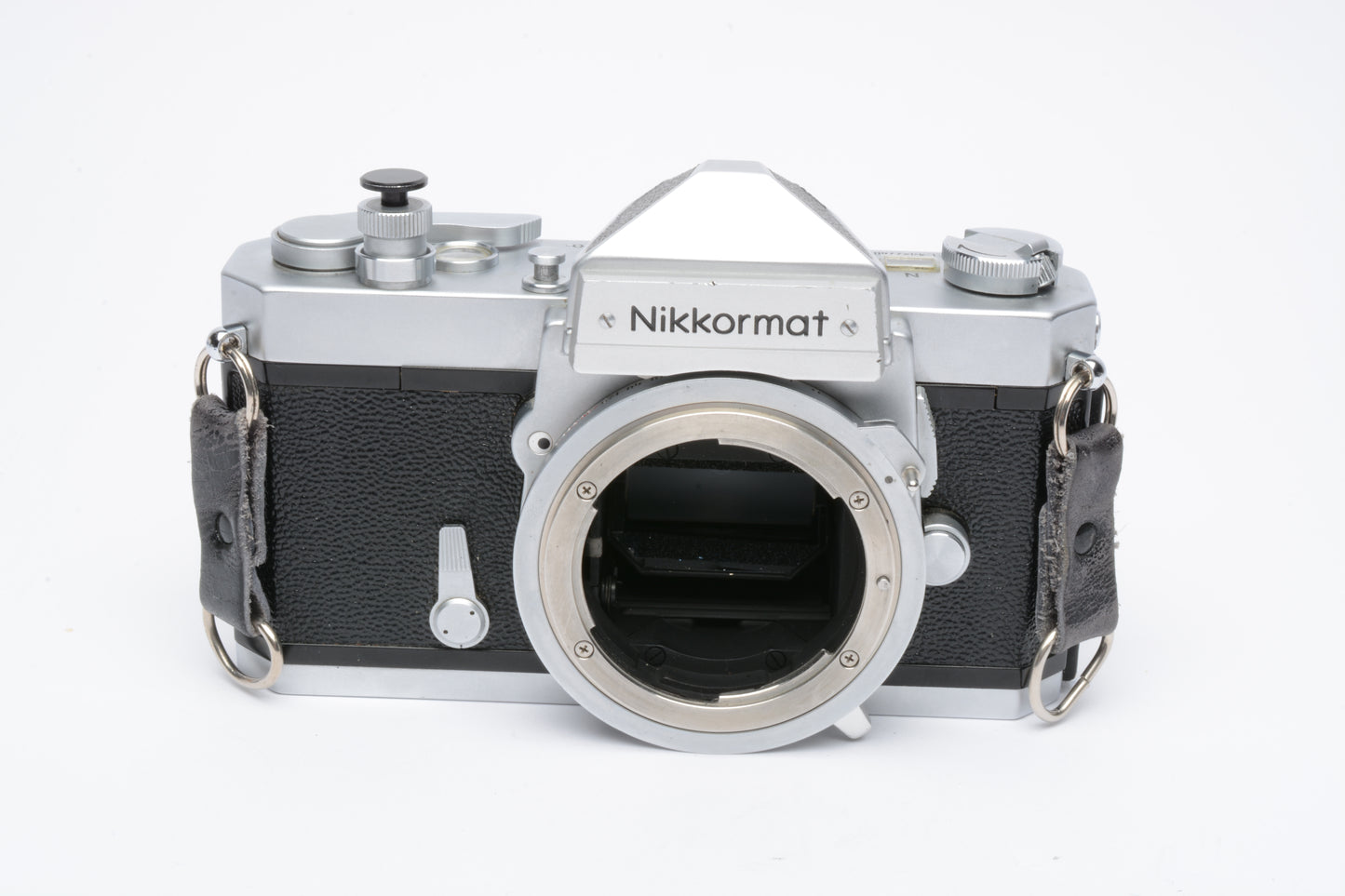 Nikon Nikkomat FTN 35mm SLR Chrome Body, New seals, very clean